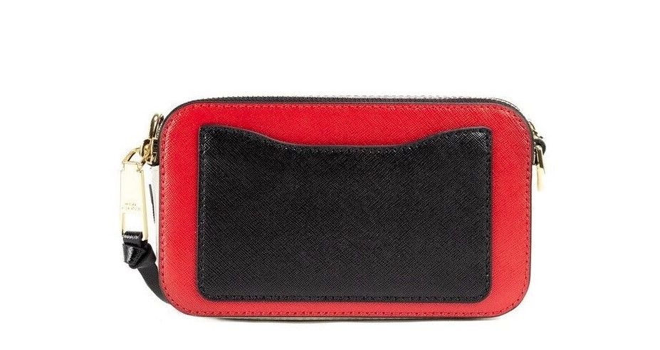 Marc Jacobs The Micro Bucket Bag True Red Leather Bucket Crossbody Purse |  eBay